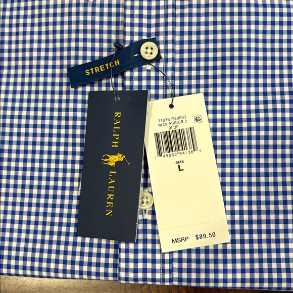 Ralph Lauren Slim fit 100% cotton stretch long sleeves - Picture 2 of 10